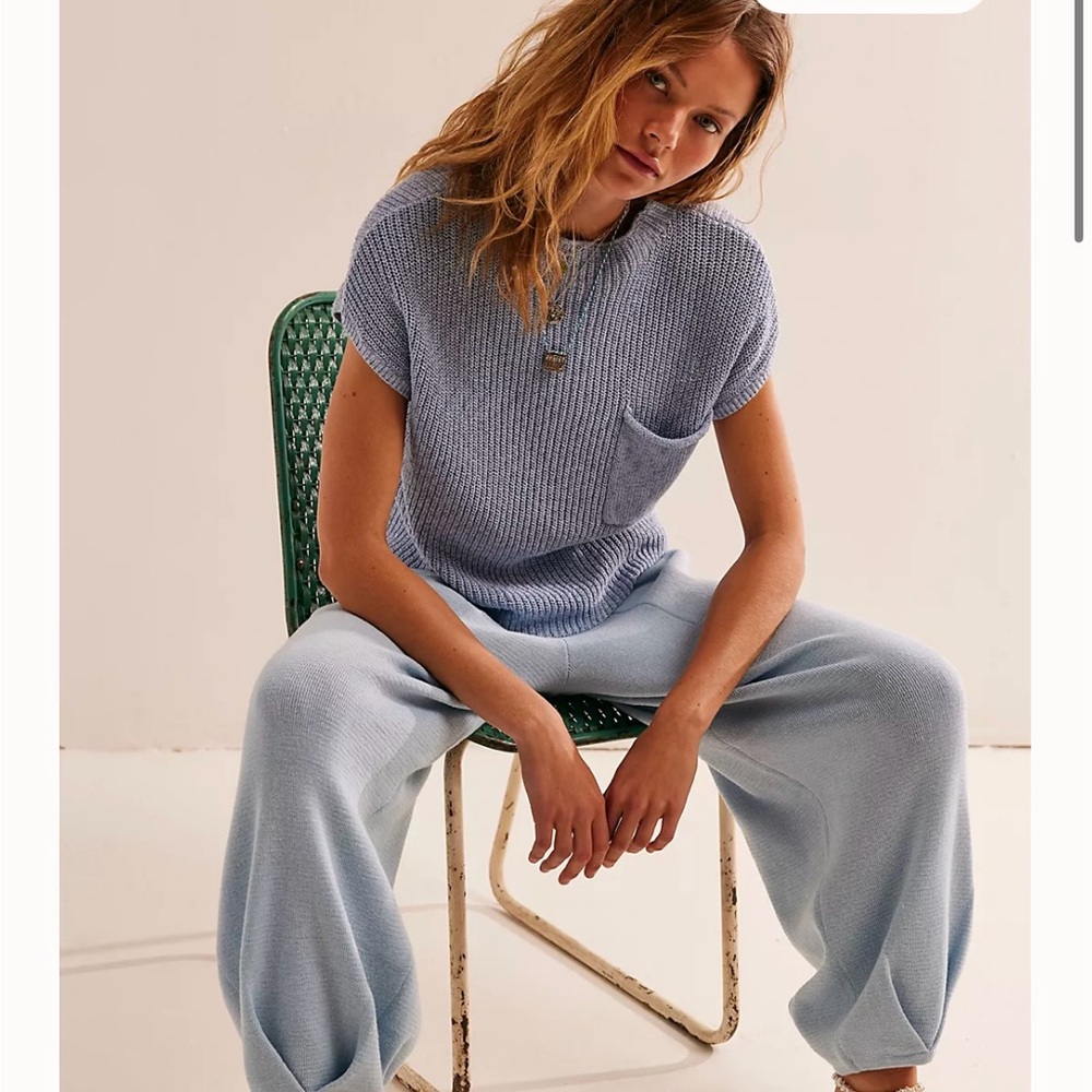 Free People Freya sweater set. Perfect for travel or lounging.